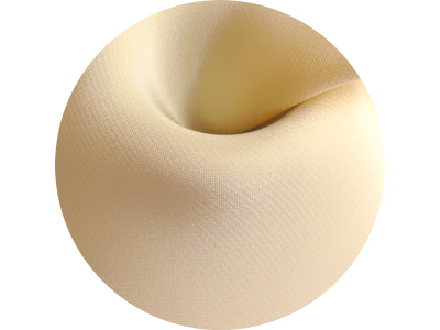 silk fabric color Double Cream