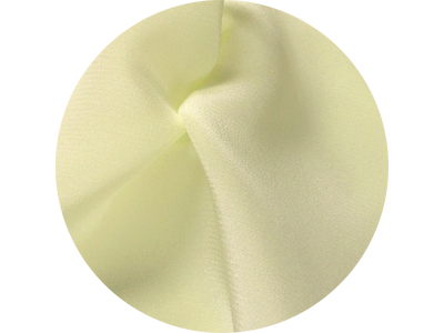 silk fabric color Pale Lime Yellow