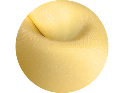 silk fabric color Custard Yellow