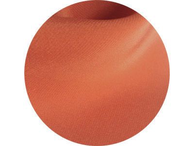silk fabric color Pumpkin Orange