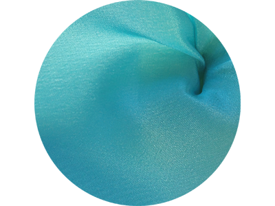 silk fabric color Turquoise