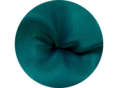 silk fabric color Dark Teal