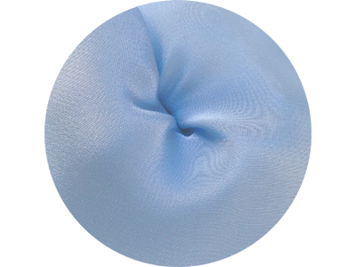 silk fabric color Powder Blue