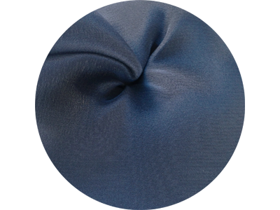 silk fabric color Insignia Blue