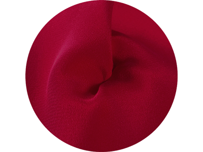 silk fabric color Chilly Pepper