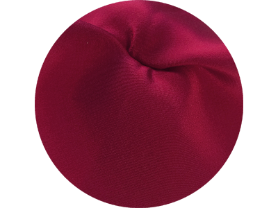 silk fabric color Cherry Red