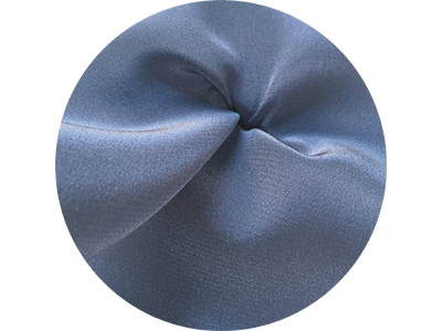 silk fabric color Pigeon Blue