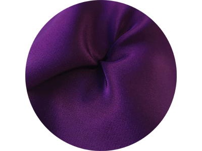 silk fabric color Grape Royale