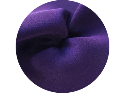 silk fabric color Parachute Purple