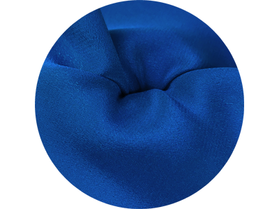 silk fabric color Royal Blue