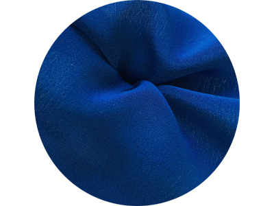 silk fabric color Ultramarine Blue