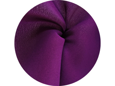 silk fabric color Purple Magic