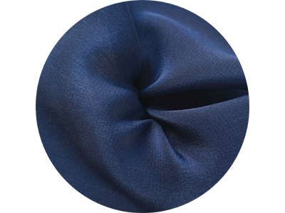 silk fabric color True Navy